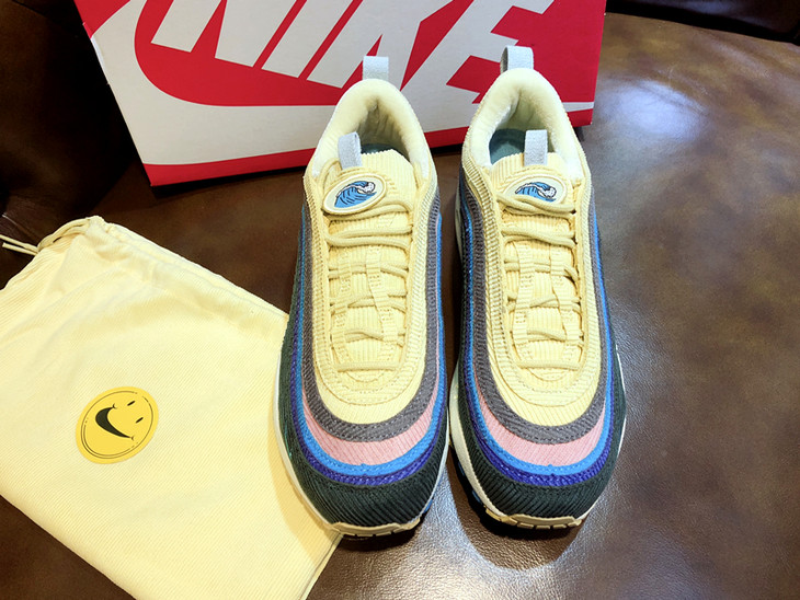 ni*e air max97wotherspoon灯芯绒混合复古气垫运动跑鞋