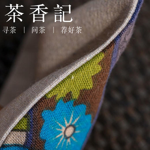 茶香记  加厚棉麻杯垫  做工精美 隔热耐用  茶道零配  杯垫 商品图1