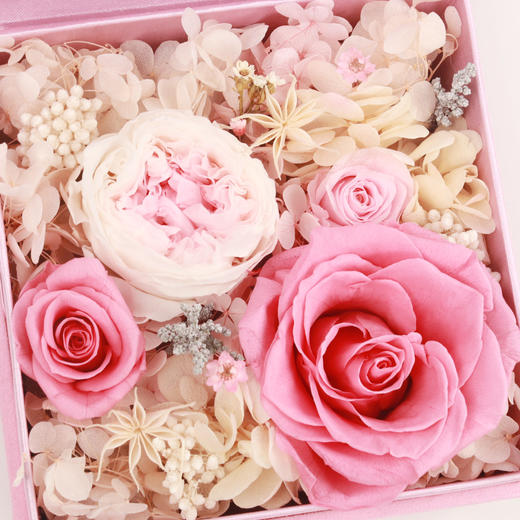 甜蜜的微笑 · 永生花花盒 商品图0