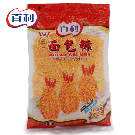 百利面包糠230g 脆皮油炸鸡腿排裹粉金黄面包屑 商品图0