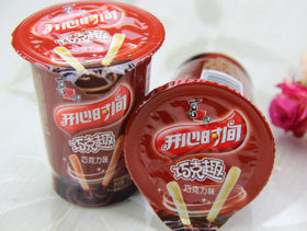 【百汇到家】喜之郎开心时间巧克趣牛奶味饼干25g