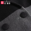女装韩版时尚青年秋装新款宽松显瘦收腰拼接中长款毛呢外套FI4508【Forqueens/范奎恩 2015冬季新品】 商品缩略图4