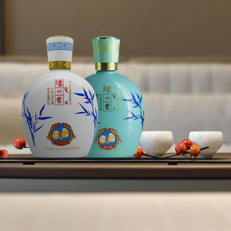 52度泸州贡欢乐共享500ml*2 泸州老窖官方旗舰店