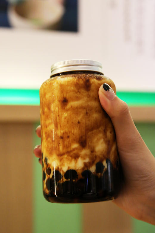 UJI抹茶本铺 黑糖珍珠牛乳 商品图4