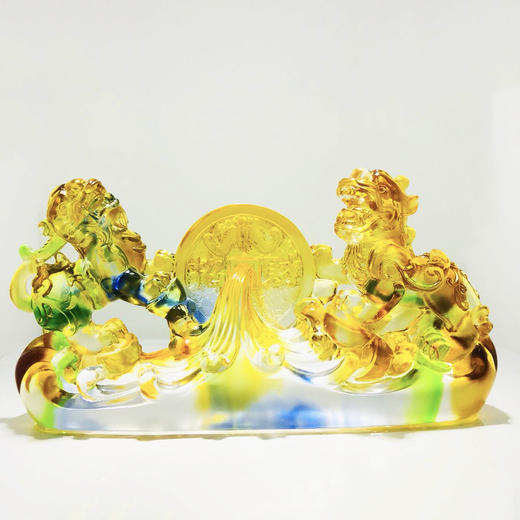 琉璃摆件 招财貔貅 商务馈赠 商品图3