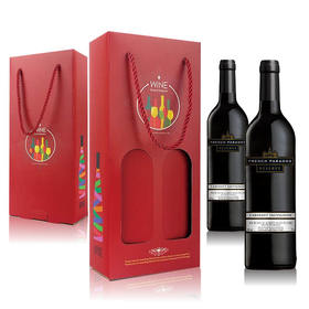 红色印彩双盒标准款