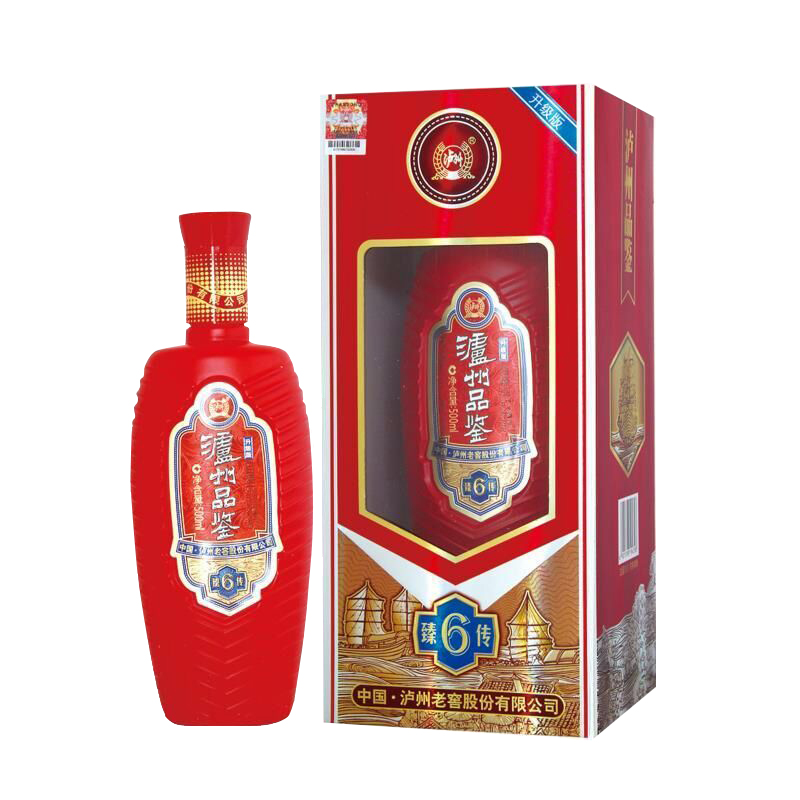 [会员价:99] 泸州品鉴臻传6 升级版 浓香型(52度 500ml*6)