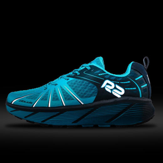 R2男款 CLOUDS 云跑 海蓝/湖蓝 商品图2