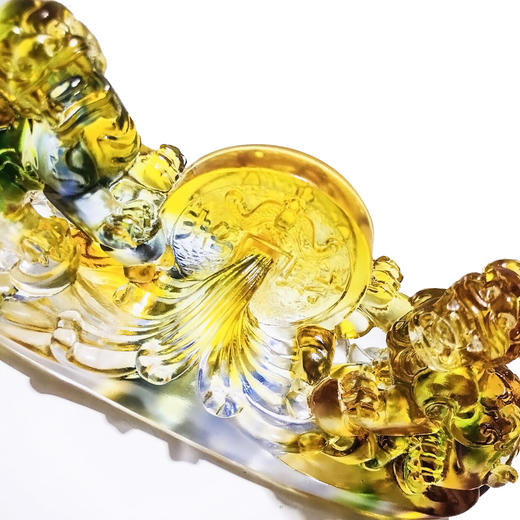 琉璃摆件 招财貔貅 商务馈赠 商品图2