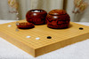 围棋棋盘套装 4厘米新榧拼盘围棋盘 新款枣木棋罐 B中新云子 棋子 商品缩略图3