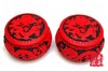 包邮 漆器工艺 漆雕围棋罐  精品雕漆围棋盒  图案是双龙 棋罐 商品缩略图1