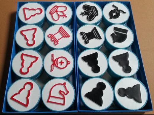 包邮 磁性教学国际象棋子/国际象棋子教学磁性棋子 商品图0