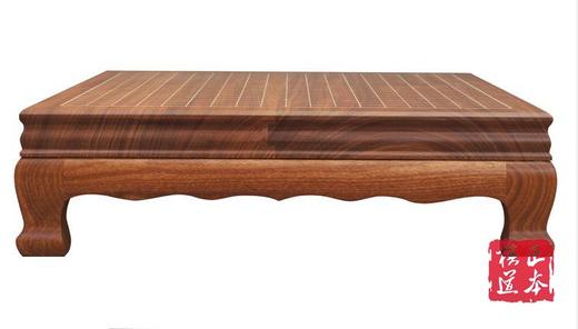 包邮 花梨木棋墩实木拼接围棋桌 温州正本棋道推荐产品 商品图0