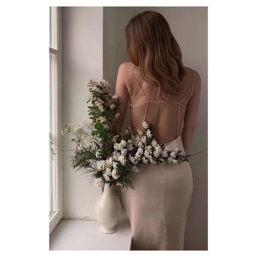 Viktoria Chan | Caroline MIDI Slip Dress [真丝连衣裙] 商品图2