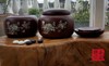 包邮 中号 草花梨木镶贝围棋罐  棋罐 商品缩略图4