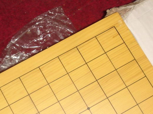 乌龙新榧贴木皮围棋盘 1.2厘米厚 一件23张！反面是中国象棋棋盘 商品图2