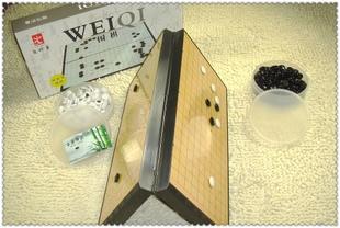 围棋套装先行者磁性折叠棋盘儿童大号棋子磁力五子棋套装F-9棋子 商品图0