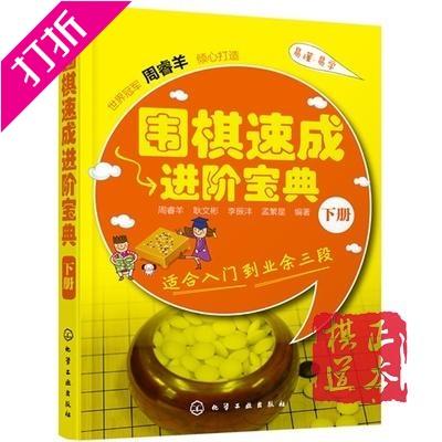 围棋书 围棋速成进阶宝典.下册/周睿羊、耿文彬、李振沣、满百包 商品图0