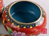 围棋工艺品 大红景泰蓝围棋罐  （盒）一对 商品缩略图3