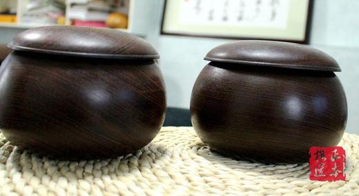 大号实木 鸡翅木围棋罐 围棋实木盒子 稍有瑕疵 商品图4