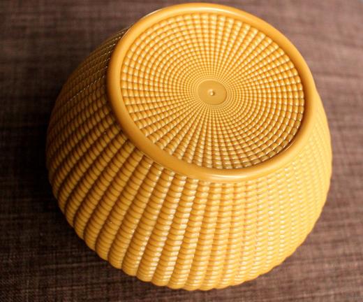 玉米款式 塑料围棋罐 一对 围棋塑料盒 空盒 商品图2