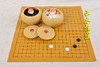 新云子B型（中号） + 仿皮革围棋盘 云字牌 商品缩略图0