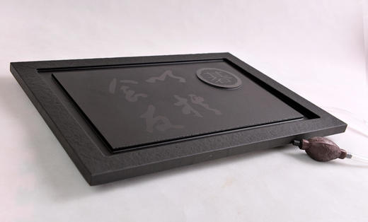 围棋周边产品 乌金石茶盘 刻：吴清源大师的 以棋会友 商品图4
