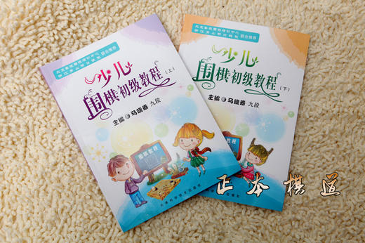 少儿围棋初级教程（上下）全2册 马晓春  围棋教程 围棋书 商品图1