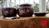 包邮 中号 草花梨木镶贝围棋罐  棋罐 商品缩略图3