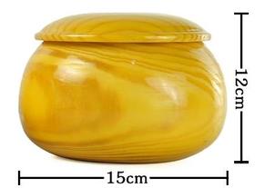 松木实木围棋罐 中号    规格：15cm（直径） X 12cm （高）
