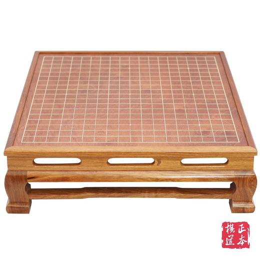 包邮 刺猬紫檀实木围棋盘围 棋桌围 棋墩 商品图1
