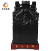 黍海星辰  泰山玉九龙玉玺印章摆件 大号天然墨玉原石篆刻石料 商品缩略图1