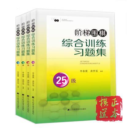 阶梯围棋综合训练习题册集 10本一套，从25级到3段 商品图4