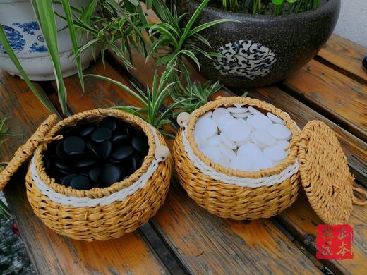 美耐皿（麻将新料）围棋子+艺编盒 标准培训班棋院教育围棋子 商品图0