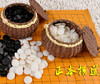 包邮 艺编棋篓 围棋罐+仿玉围棋子+仿皮革棋盘 围棋套装 商品缩略图0
