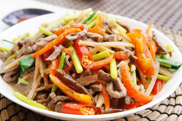 泡椒牛肉丝
