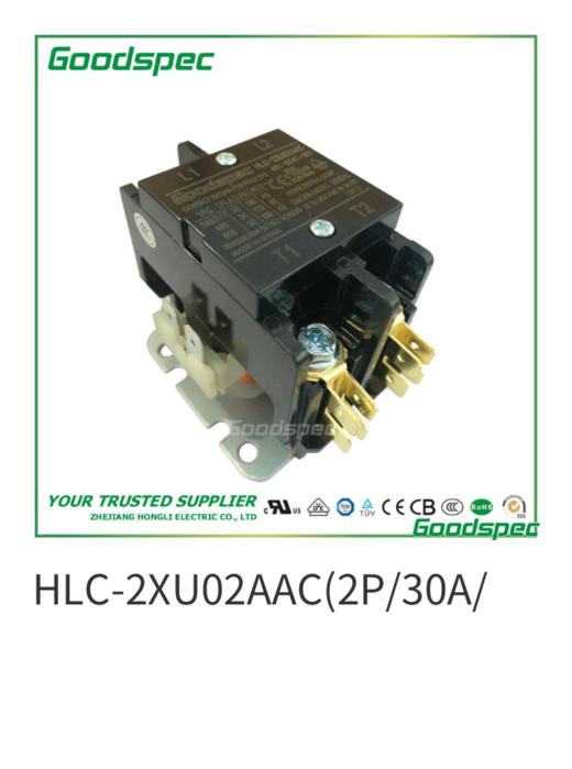 HLC-2XU01AAC(2P/25A/208-240VAC)空调接触器 商品图1