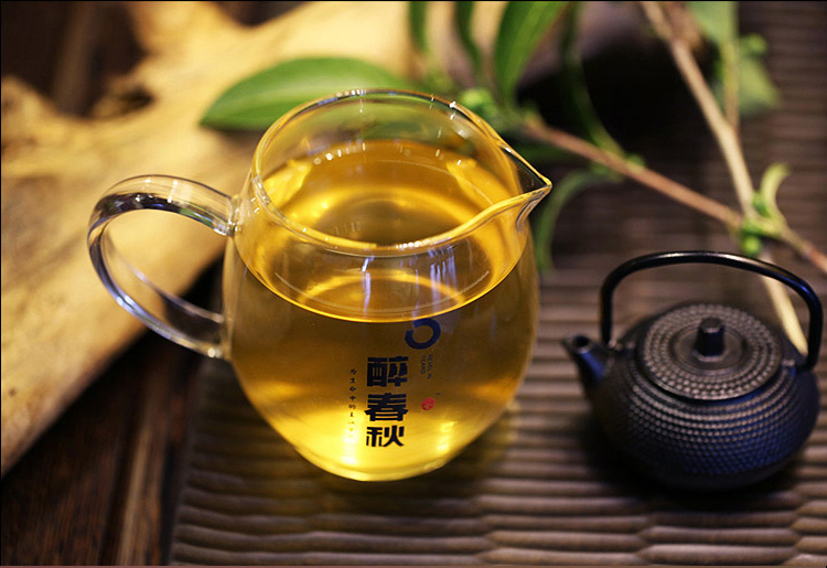 云南白药天颐茶品 醉春秋同福古树紫芽丹珠普洱茶生茶