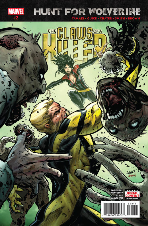 寻找金刚狼 杀戮之爪 支线 Hunt For Wolverine Claws Of Killer（2018）普封 商品图0