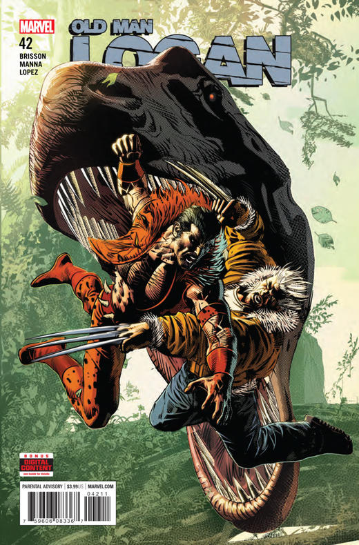 暮狼罗根 V2 主刊 Old man Logan V2 001-042（2016）普封 商品图0