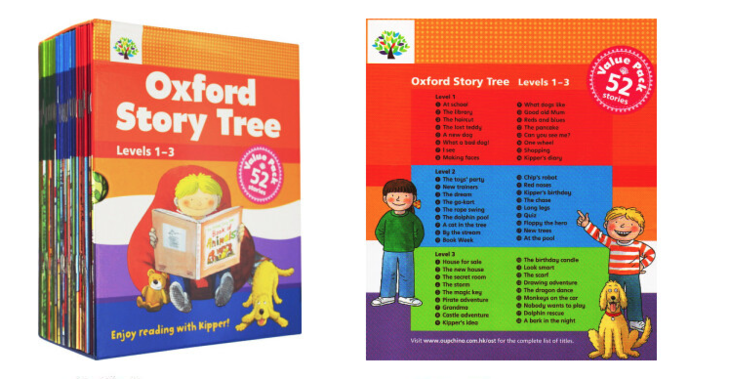 牛津阅读故事树 oxford story tree 1-3级 52册核心 拓展故事树 英文