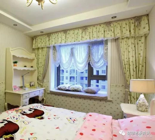 你是不是也在头痛儿童房飘窗布艺如何搭配？ 商品图0