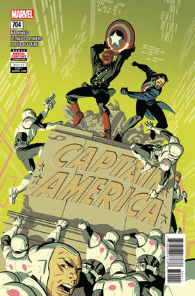 美国队长 主刊 Captain America V8（2017）普封