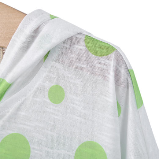 honeypig童装18女童夏装新波点开衫女童薄外套夏HPB6446堇 商品图3