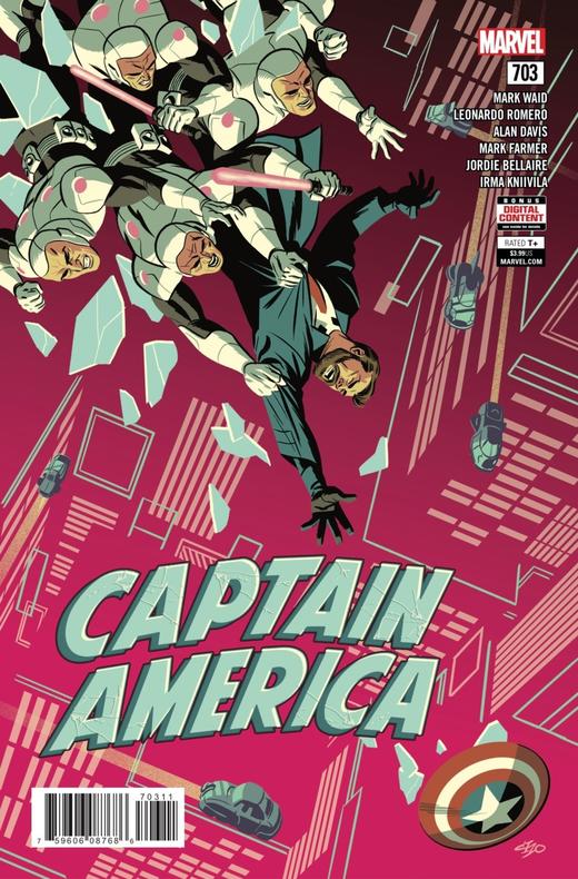美国队长 主刊 Captain America V8（2017）普封 商品图1