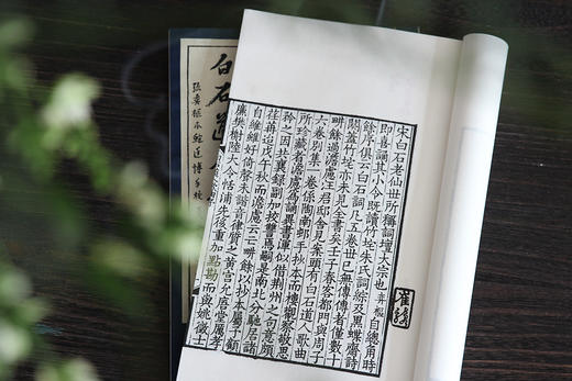 梅花带雪飞琴上   皓月和唱入酒中 ——词林珍秘《张奕枢本白石道人歌曲》 商品图6