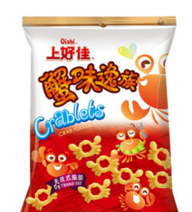 【百汇到家】上好佳蟹味逸族15g
