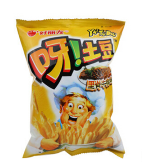 【百汇到家】好丽友呀土豆里脊牛排味40g