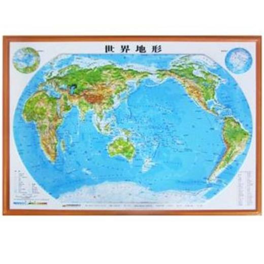立体世界地形图拼图套装 商品图0