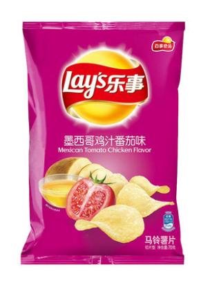 【百汇到家】乐事墨西哥鸡汁番茄味70g 商品图0